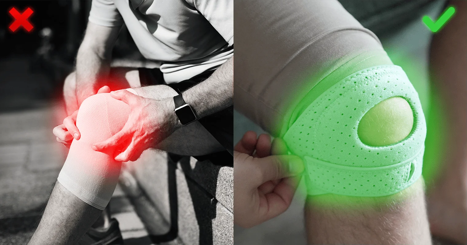Support zones and compression design